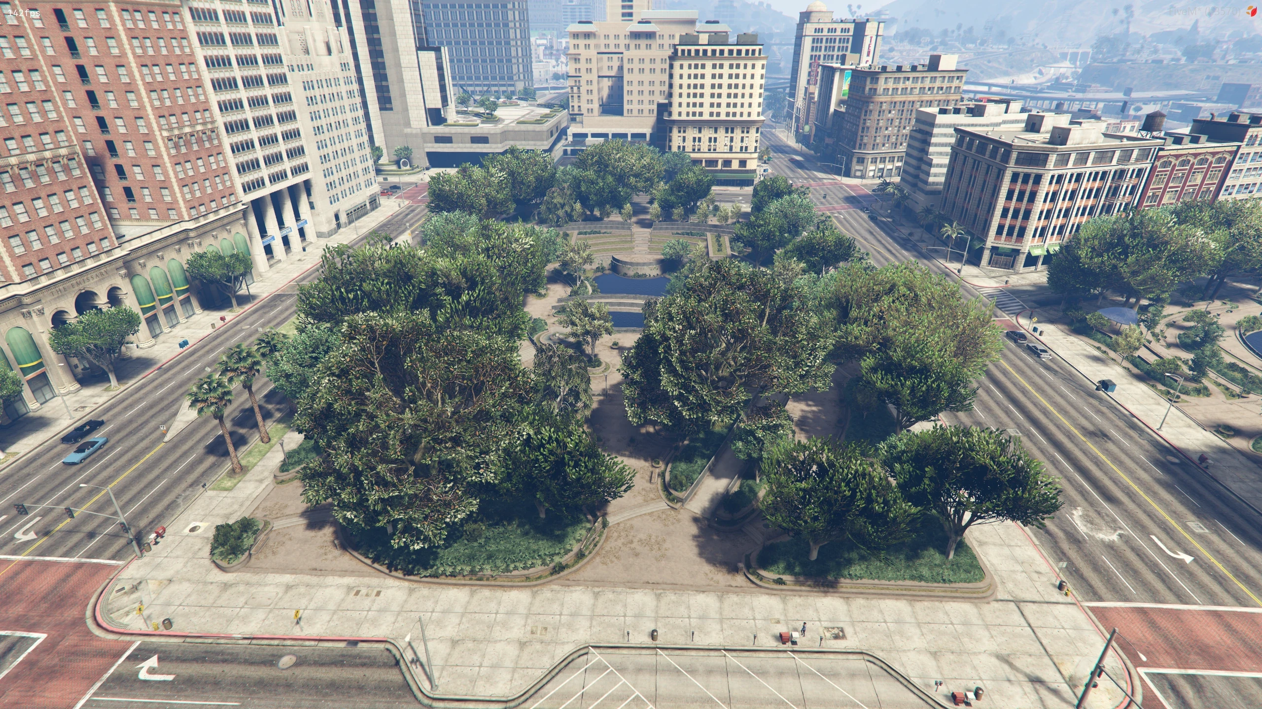 Legion Square Park overview