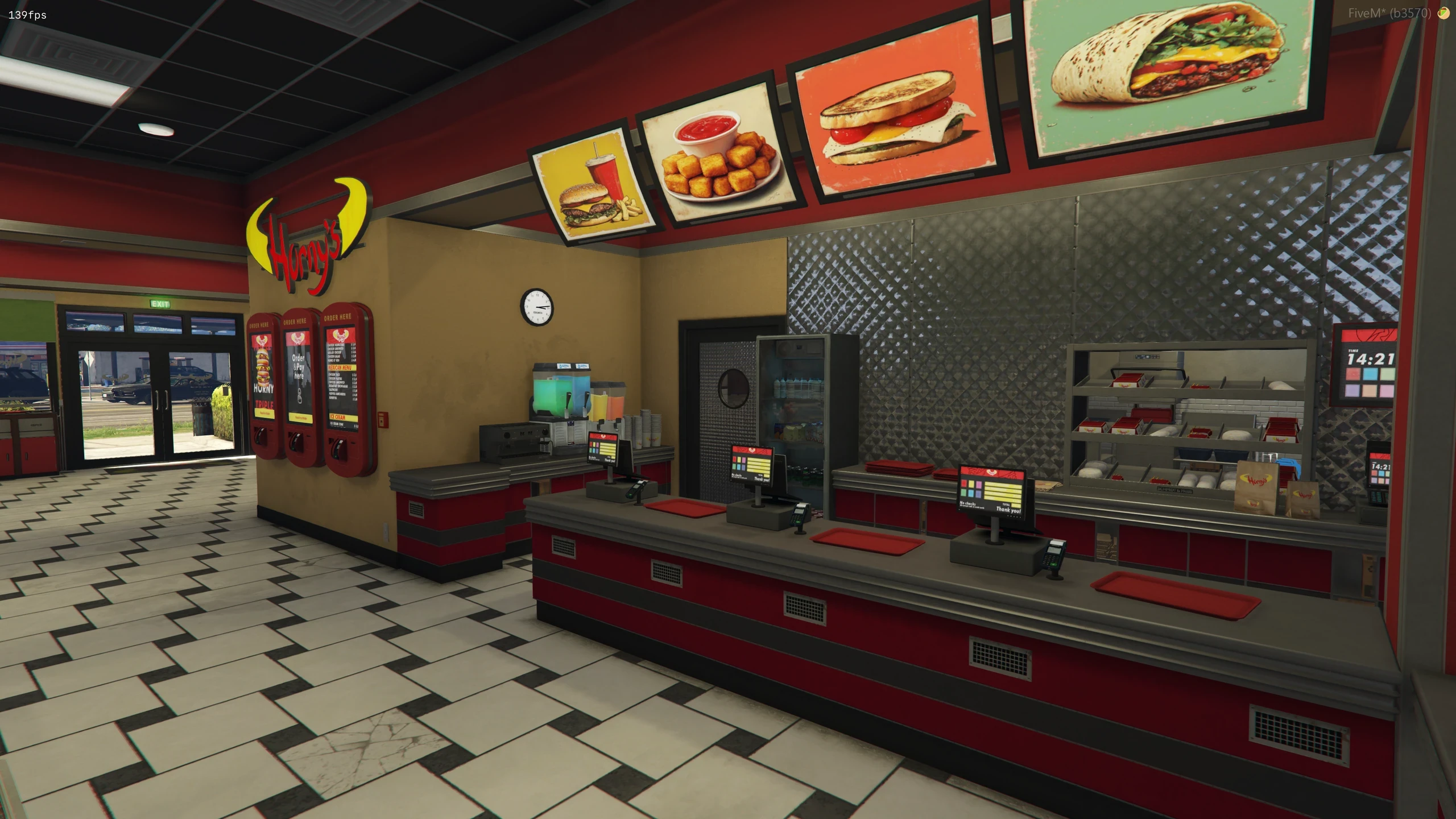 Horny's Burgers overview